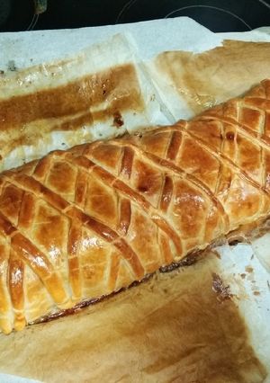 Una foto de Solomillo Wellington