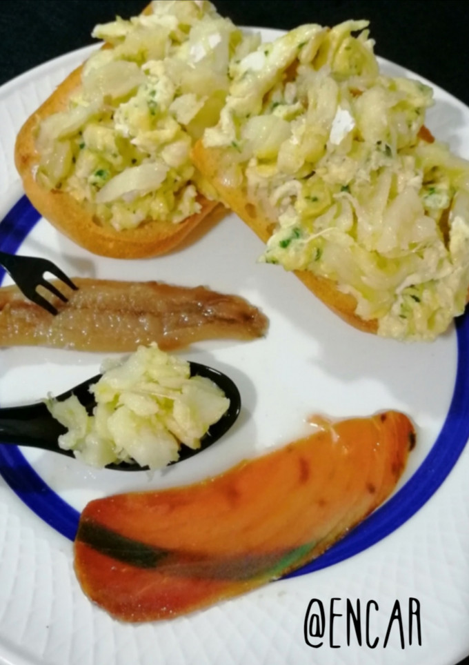 Una foto de Tostas del mar