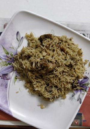A picture of Lockdown Chicken Pulao.
