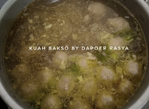 Foto resep Kuah Bakso Segar,Gurih,Enak