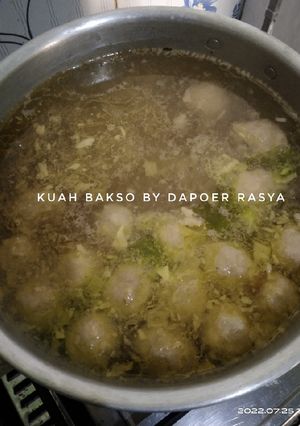 Foto resep Kuah Bakso Segar,Gurih,Enak