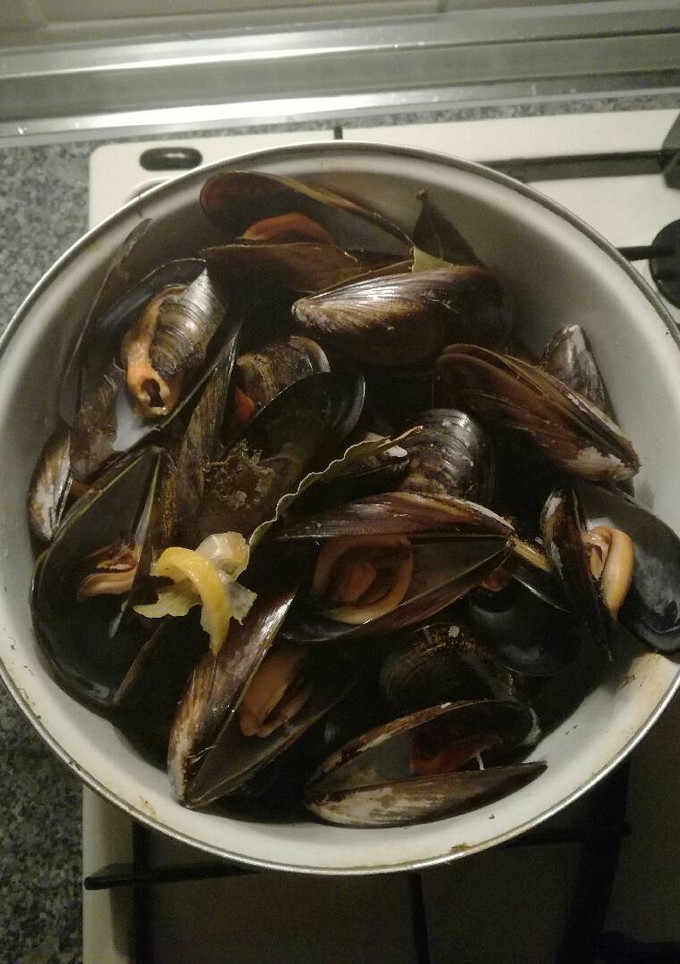 Una foto de Mejillones al Vapor