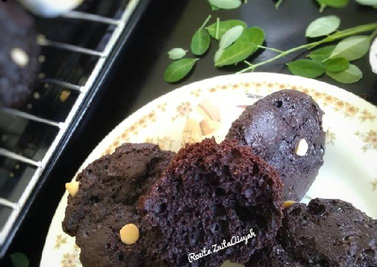 Resepi Muffin coklat chips yang Murah