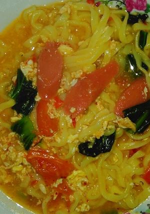 Foto resep Seblak mie setan
