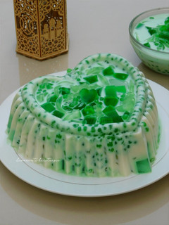 Foto resep Puding Buko Pandan