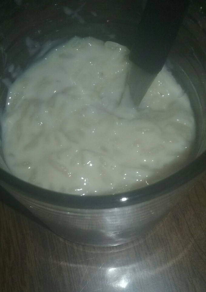 Una foto de Arroz con leche cremosa
