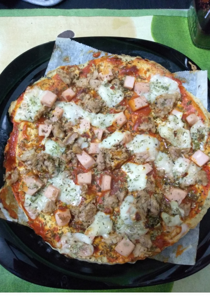 Una foto de Pizza light
