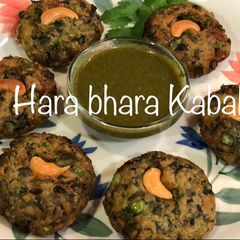 A picture of Restaurant Style Hara Bhara Kabab.