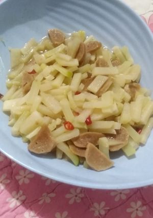 Foto resep Tumis Labu siam bakso