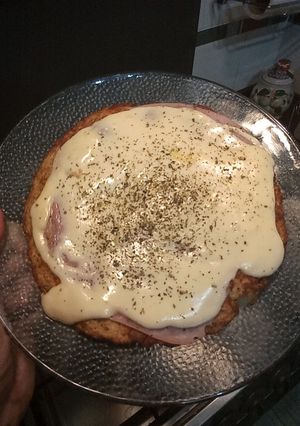 Una foto de Pizza de avena