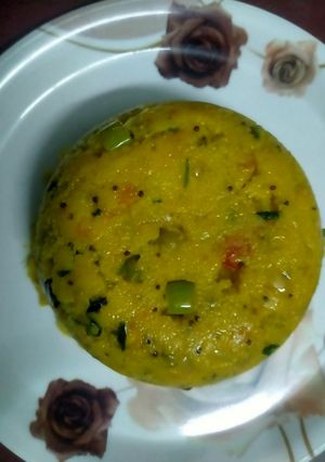 A picture of Vegetable Upma.