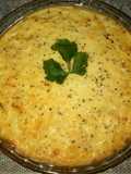 Macaroni schotel with bechamel sauce
