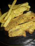 Milanesa de pejerrey