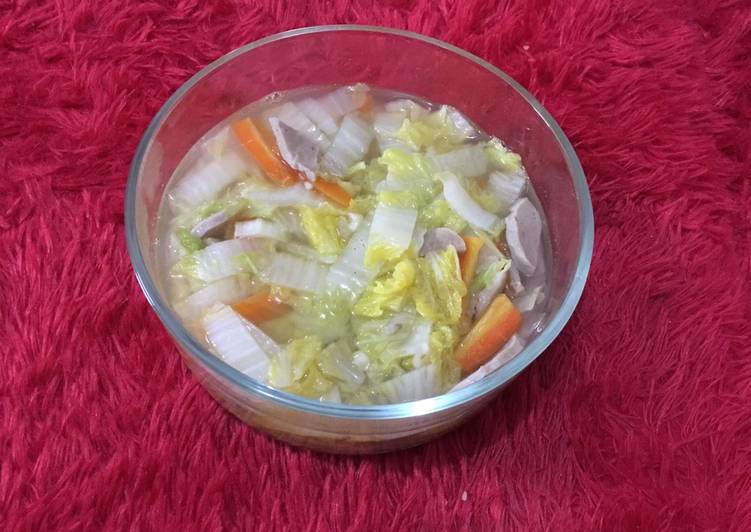 Anti Ribet, Bikin Tumis sawi putih bakso Yang Sederhana