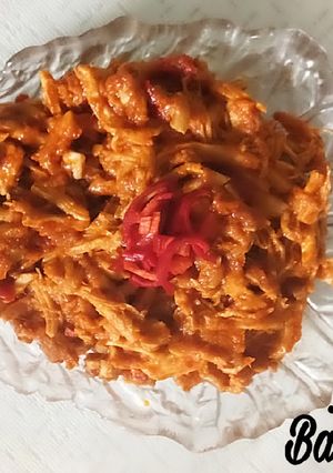 Foto resep Ayam Suwir Balado Jahe Praktis