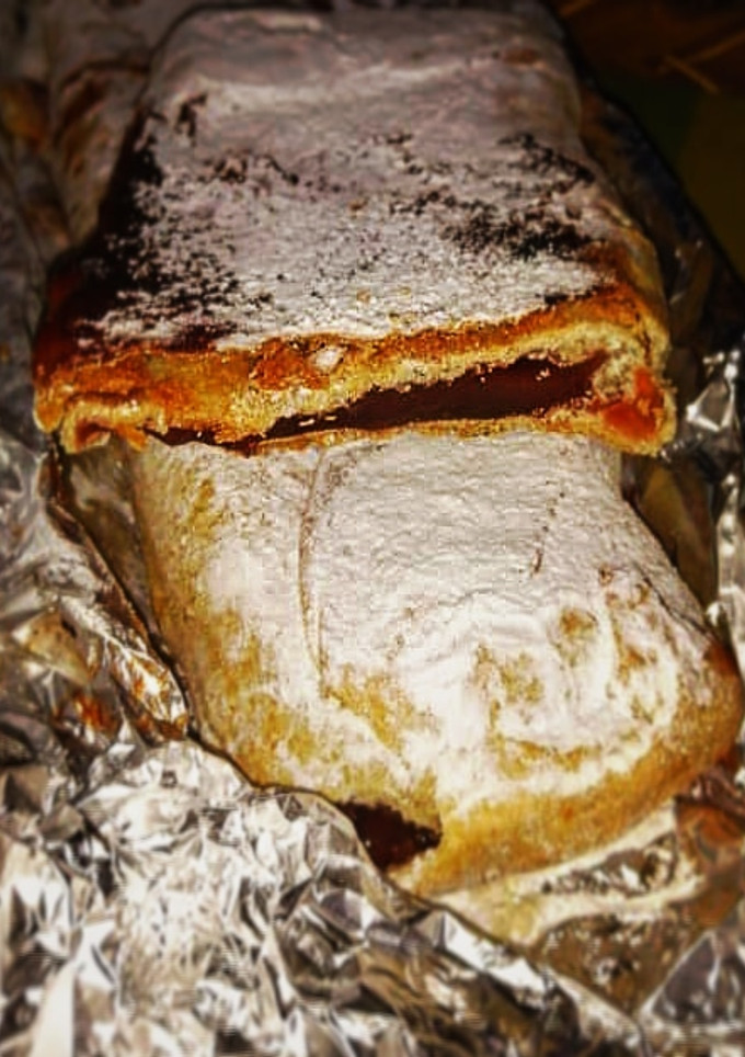 Una foto de Strudel de dulce de membrillo