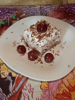 Fekete Erdő kocka recept fotója