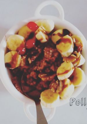 A picture of Chocolate quinoa.