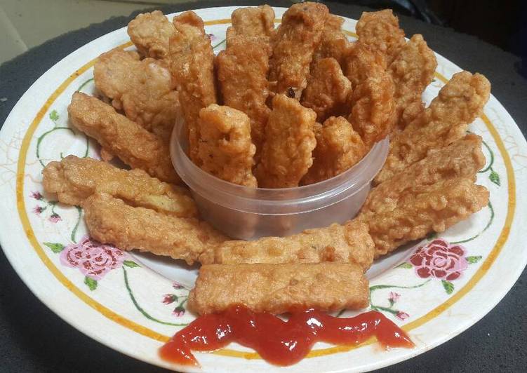 Stiek Tempe / Tempe Goreng Telur