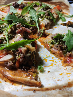 Una foto de Pizza primavera