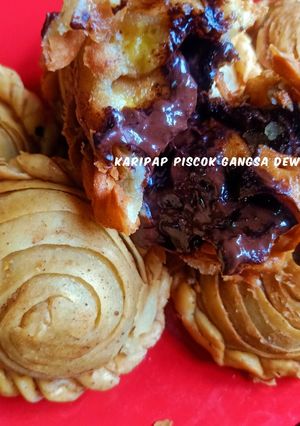 Foto resep Karipap Pusing Pisang Coklat