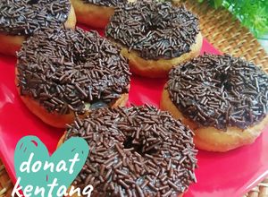 Foto resep Donat Kentang Takaran Sendok super lembut
