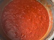 A picture of tomato pie