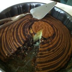 Marble Cake (Zebra Design) A picture of Marble Cake (Zebra Design).