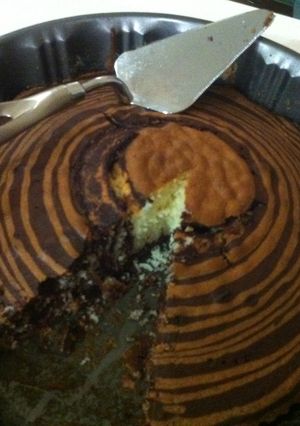 A picture of Marble Cake (Zebra Design).