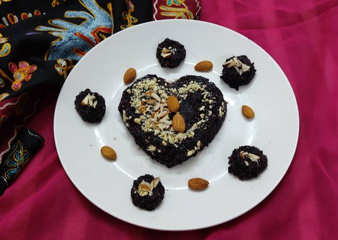 Black carrot halwa