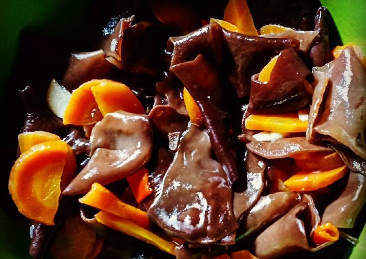 Resep Tumis Jamur Black Carrot, Enak Banget