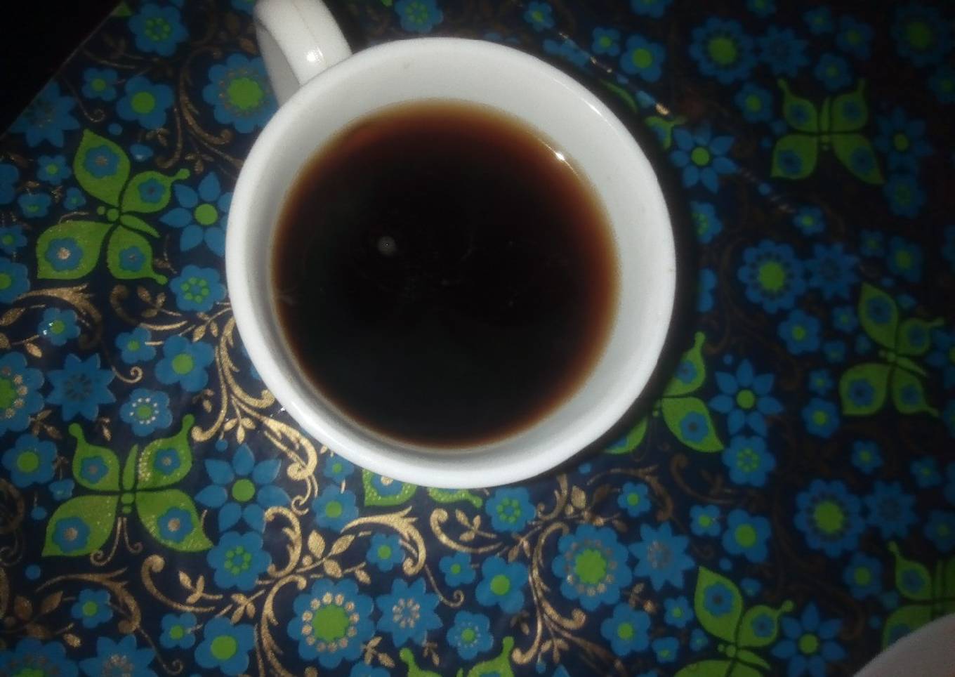 Black coffee