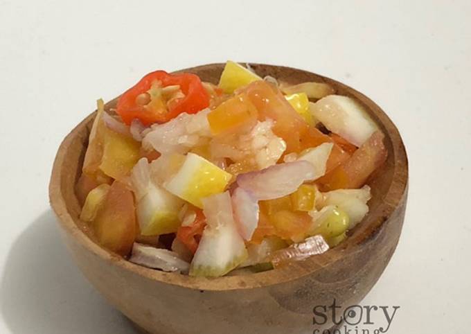 Ini dia! Resep membuat Sambal Dabu Dabu dijamin gurih