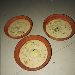 A picture of Paan ras-malai.