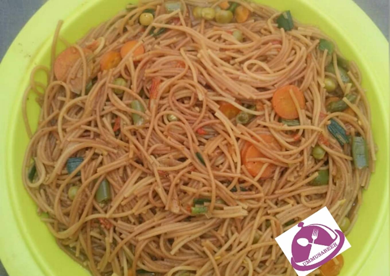 Fried spaghetti