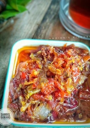 Foto resep Sambel bawang ala Bu Rudy Surabaya
