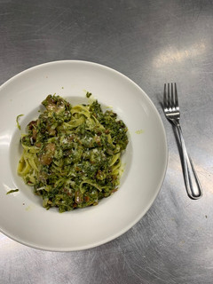 A picture of Basil Pesto Pasta.
