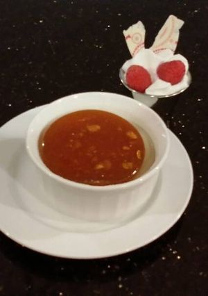 A picture of White Chocolate Cream Brulee.