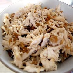 A picture of Taiwanese Chia Yi Chicken with Rice.