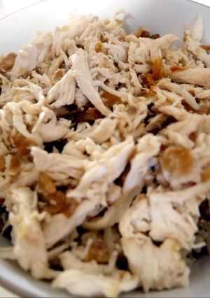 A picture of Taiwanese Chia Yi Chicken with Rice.