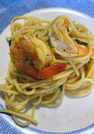 Foto de Esparguete com camarão 🍤