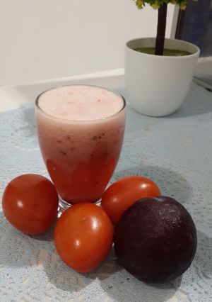 Foto resep Juice Tomato Plum Murni Tanpa Gula