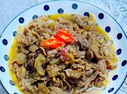 Gambar daging slice teriyaki