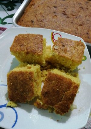Una foto de Sopa paraguaya con cebolla. 🇵🇾