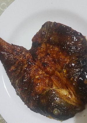Foto resep Ikan Mas Bakar Aroma Kacang dengan Minyak Wijen