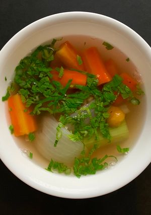 Hình của món Canh hạt dẻ.