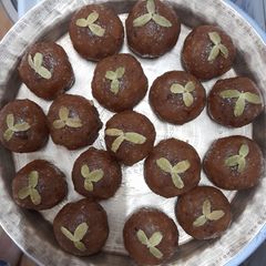 A picture of Motichoor Laddoo.