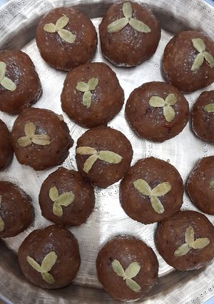 A picture of Motichoor Laddoo.
