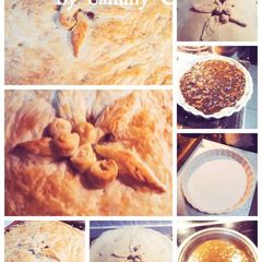 Steak and kidney pie A picture of Steak and kidney pie.