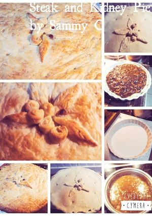 A picture of Steak and kidney pie.